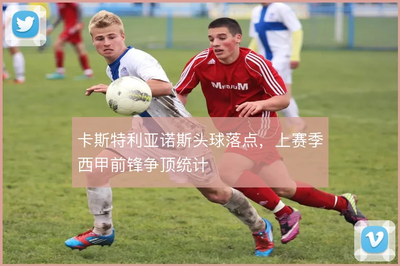 卡斯特利亚诺斯头球落点，上赛季西甲前锋争顶统计
